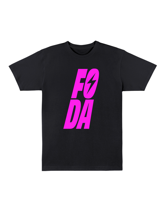 CAMISETA FODA LOGO PRETA