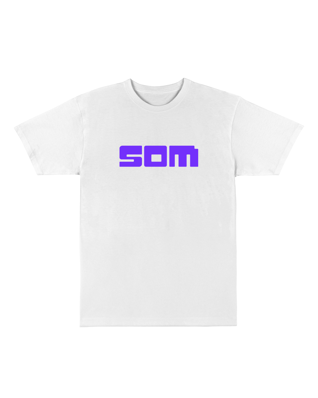 CAMISETA SOM LOGO ROXO